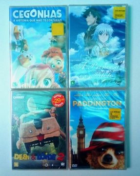 DVDs Novos, Originais e Lacrados - Diversos Gêneros