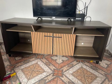 Rack com design moderno