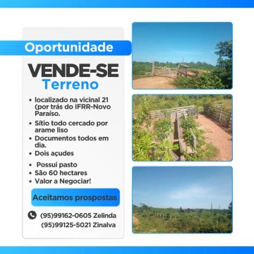 Vende-se Terreno 