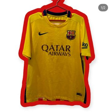 Camiseta Barcelona Qatar Airways - Tamanho P