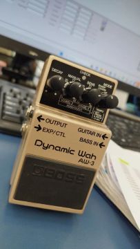 Pedal de Wah Wah Boss AW-3 -suoer novo!