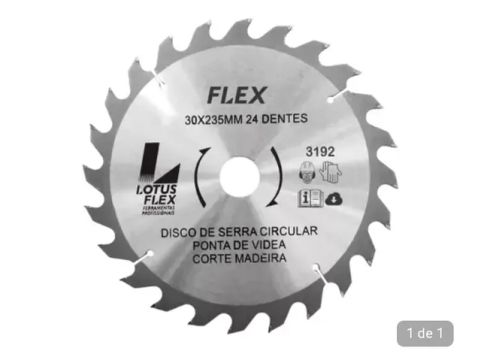 Disco serra 24 dentes. 30x235.m