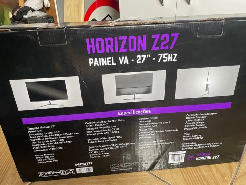 Monitor mancer 27 polegadas, 75hz 