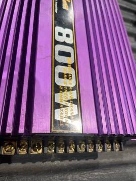 Módulo Amplificador Automotivo 800W 4/3/2 Canais