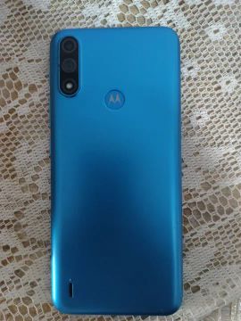 Smartphone Motorola Moto E7 Plus Azul