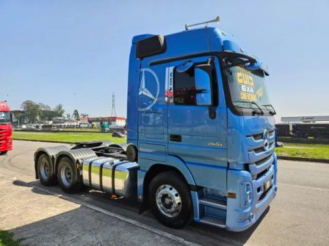 Mb Actros 2651 6x4 Bug Leve mola Retarder Mega Space Ano 19 Freio a tambor