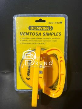 Ventosa Simples para Vidro - 45kgf