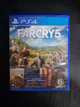 Promoção Jogo Farcry 5 Playstation 4 Midia Fisica( ACEITO CREDISHOP)