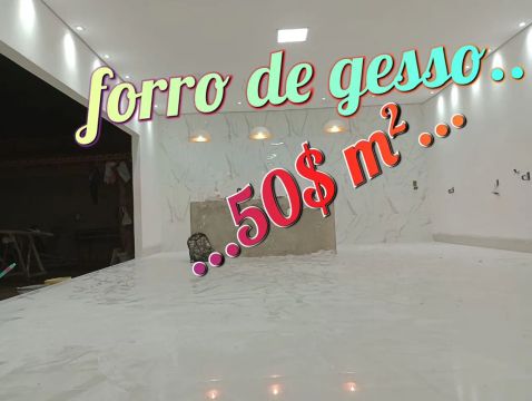 Forro de gesso  