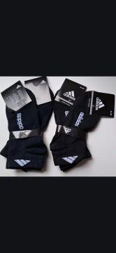 Meias Adidas Cano Curto (Kit com 4 Pares)
