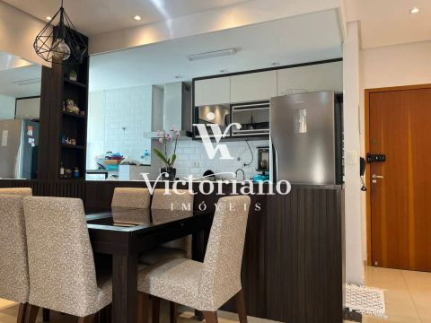 Apartamento Ventura 10º andar 80m² 3 dorm. Sacada envidraçada - JacareíSP.