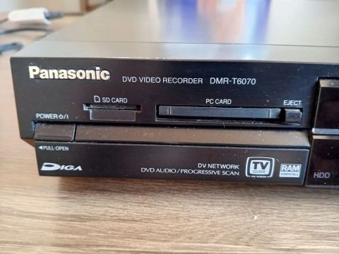 Gravador de DVD e HDD Panasonic DMR-T 6070