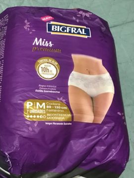 Fraldas Miss Premium Bigfral - 7 unidades