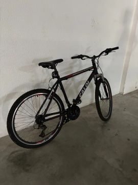 Bicicleta Caloi Aro 26 - 21 Marchas Aluminum Sport Lazer Preta e Vermelha