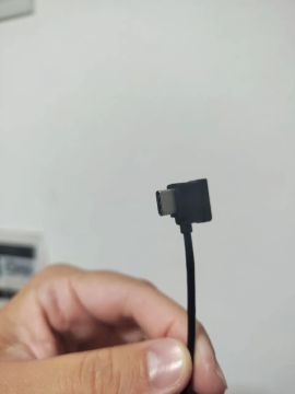 Cabo USB-C para USB padrão - controle Drone Dji RCN1 ou RCN2 ou RCN3