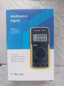 Multímetro Profissional Le-971 Digital C/ Bipe E Capacímetro<br><br>