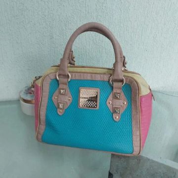 bolsa carmen steffens original colorida e linda