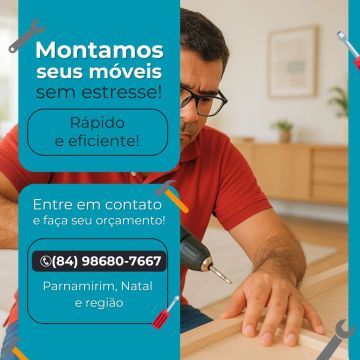 Montamos seus móveis sem estresse!