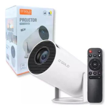 Projetor Portátil Q'Gold - Novo Hy 300