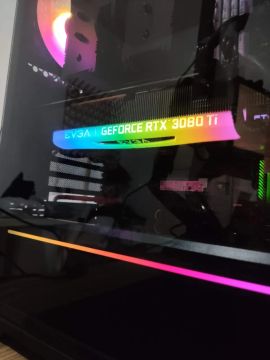 Placa de Vídeo EVGA RTX 3080 Ti FTW3 ULTRA 12GB GDDR6X, ARGB - Impecável
