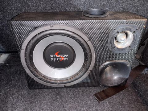 Caixa de Som para Carro 12 Polegadas - Sturdy
