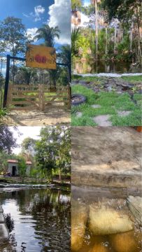 VENDE-SE SÍTIO COM PISCINA NATURAL E CASA