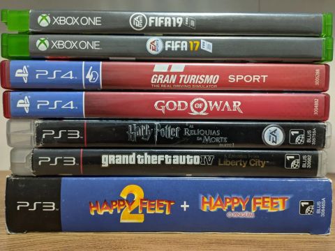 Vendo Jogos de PS3, PS4 E XBOX ONE