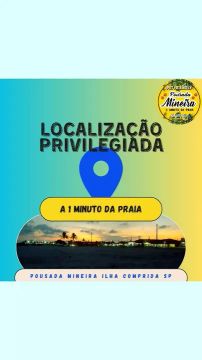 Pousada Mineira - Ilha Comprida - 1 minuto da Praia