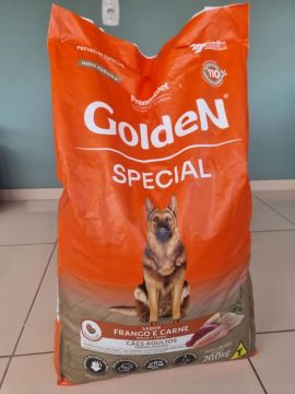 Vendo Ração Golden Special Frango e Carne 20kg