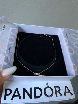 Colar Rosê Pandora