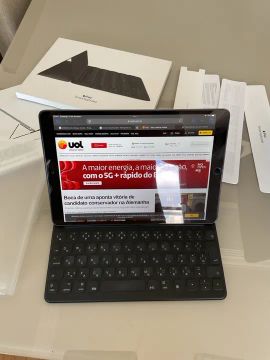 Teclado Apple Smart Keyboard Original - iPad Air 3, iPad 7 e 8, iPad Pro 10,5o