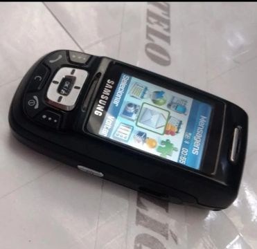 Samsung D500 RELIQUIA celular antigo 2005 funcionando 