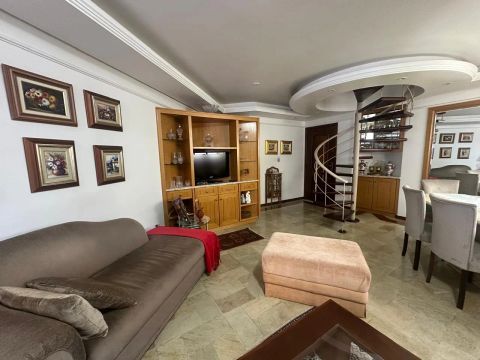 WE - AMPLA COBERTURA DUPLEX 3 QUARTOS COM 220M DE ÁREA PRIVATIVA