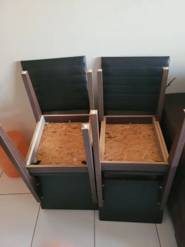 Conjunto de 2 Cadeiras de Jantar