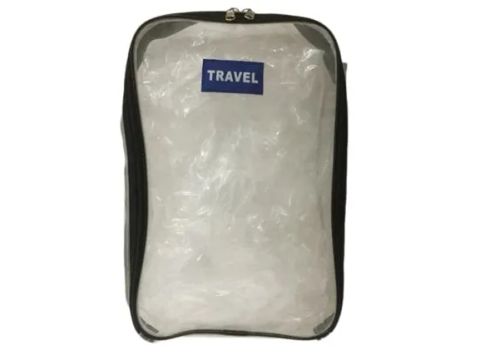 Nécessaire Organizador De Viagem Transparente Importado