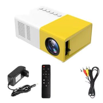 Mini Projetor Portátil Led 1080p 600 Lúmens Hdmi YG300 FAZEMOS ENTREGA