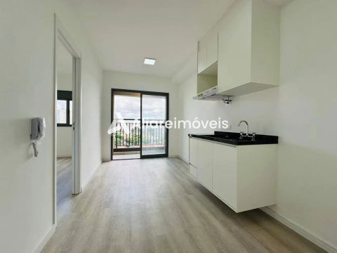 Apartamento c/ 1 quarto e 1 vaga, 28m², para aluguel no Condomínio Edifício Gran Diálogo, 