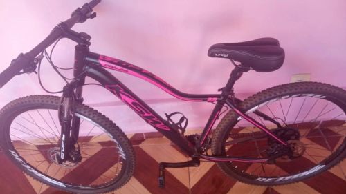 Bicicleta Aro 29 Ksw Feminina 24 Marchas Freio A Disco Mtb