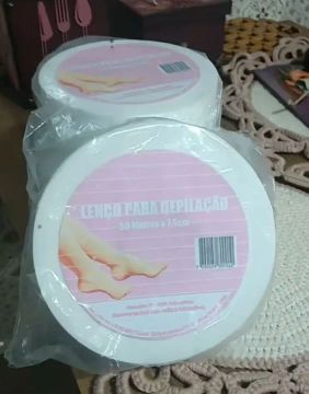 Perllon, cera, capa para maca de estética.