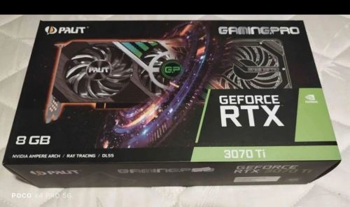 Placa de Vídeo Palit GeForce RTX 3070 Ti GamingPro 8GB