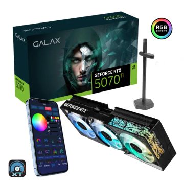 RTX 5070 TI, GALAX, 1-CLICK OC, 16 GB, LACRADA - ENVIO P/TODO BR