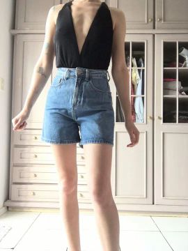 Body preto Carmim PP