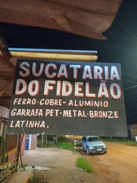 Sucata de Ferro, Cobre, Alumínio, Garrafas Pet, Metal, Bronze e Latinha