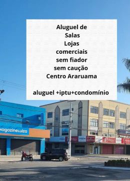 Aluguel sala e loja Araruama 