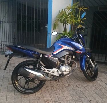 Titan 160 azul petróleo 