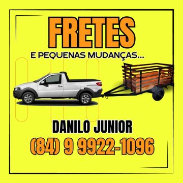 FRETE FRETES E PEQUENAS MUDANÇAS