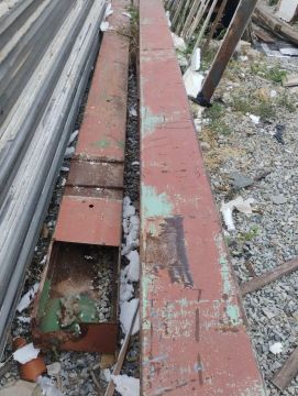 Vigas de Aço Usadas para Construção