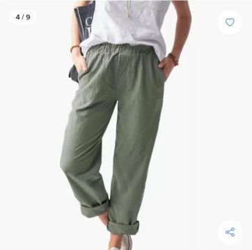 Calça Nova Jogger Tam 36 forma grande. Retirada metrô 