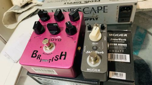 Pedal de Overdrive Joyo Brittish Sound E FONTE