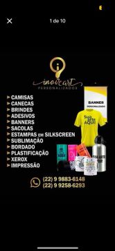 Materiais personalizados 